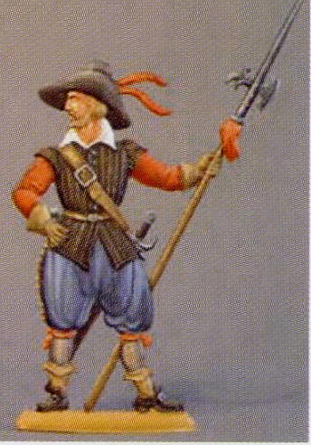 RW1-6 Infantry Sergeant w/spontoon 30 Years War
